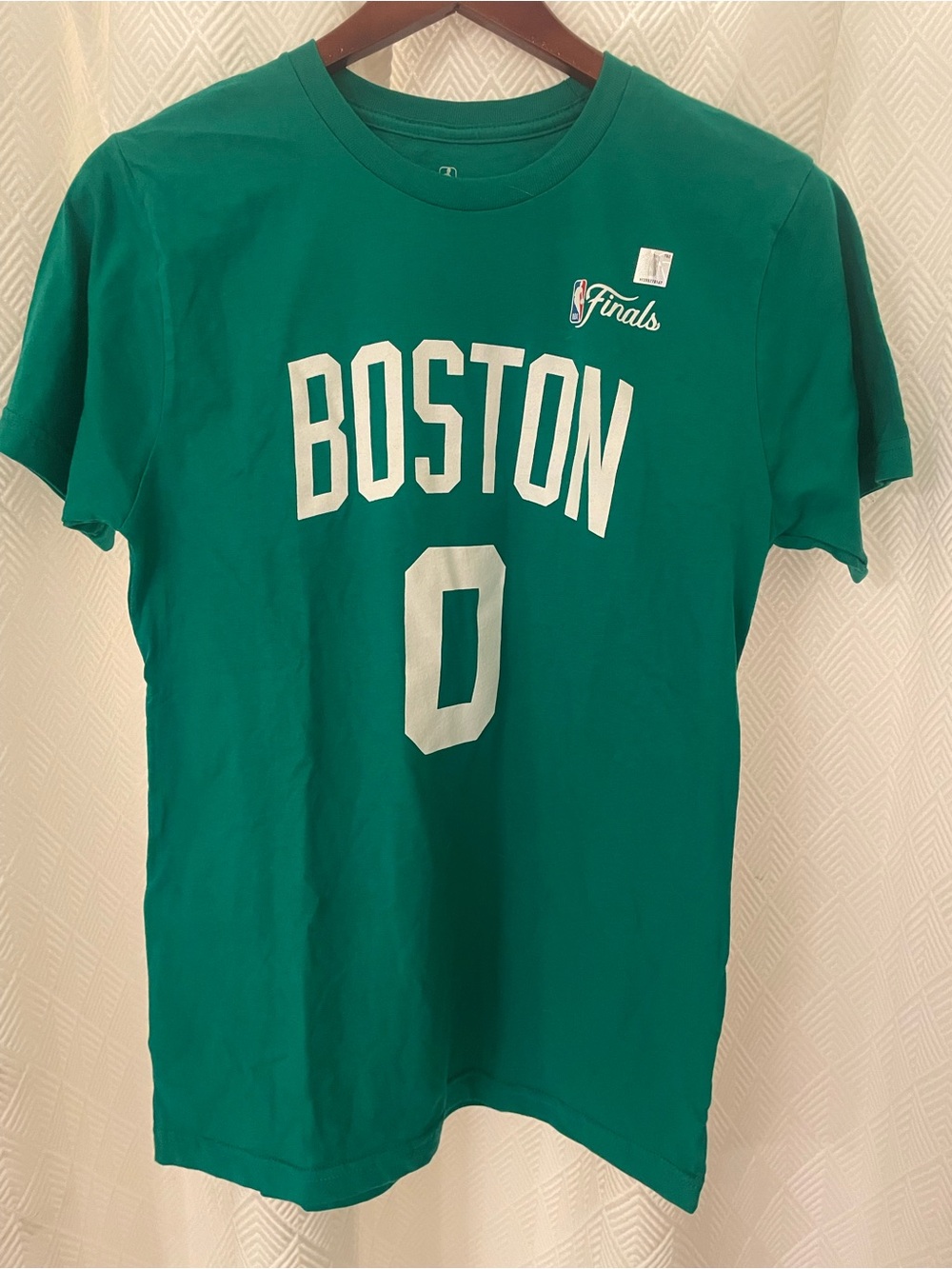 Nike Youth Boston Celtics Jayson Tatum #0 Green Cotton T-Shirt Size XL 18-20